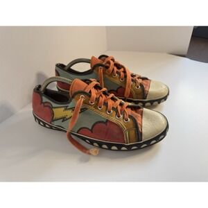 Vintage Peter Max Randy Co Men's Shoes Size 9 Good Used Condition